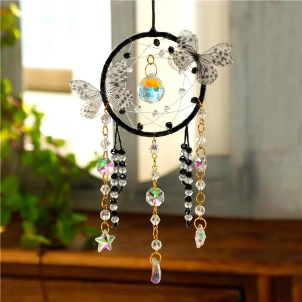Butterfly Small Black Dream Catchers